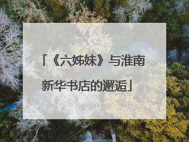 《六姊妹》与淮南新华书店的邂逅