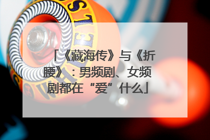 《藏海传》与《折腰》：男频剧、女频剧都在“爱”什么