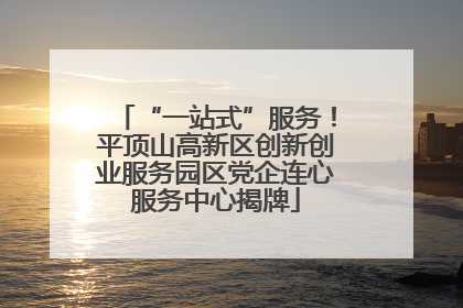 “一站式”服务！平顶山高新区创新创业服务园区党企连心服务中心揭牌