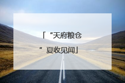 “天府粮仓”夏收见闻