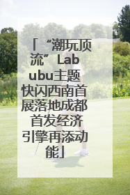 “潮玩顶流”Labubu主题快闪西南首展落地成都 首发经济引擎再添动能