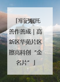 牢记嘱托 善作善成｜高新区华苑片区擦亮科创“金名片”
