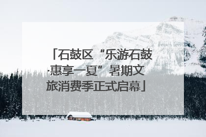 石鼓区“乐游石鼓·惠享一夏”暑期文旅消费季正式启幕