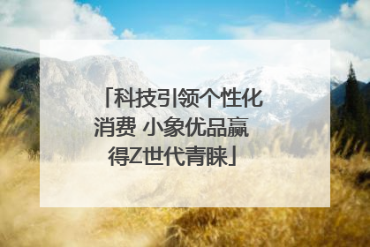 科技引领个性化消费 小象优品赢得Z世代青睐