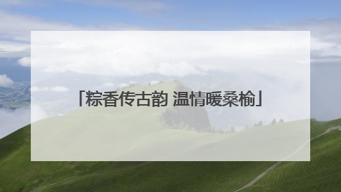 粽香传古韵 温情暖桑榆