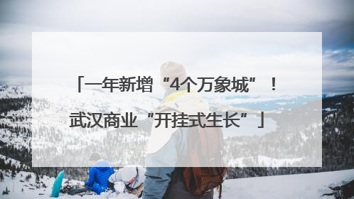 一年新增“4个万象城”！武汉商业“开挂式生长”