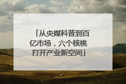 从央媒科普到百亿市场，六个核桃打开产业新空间