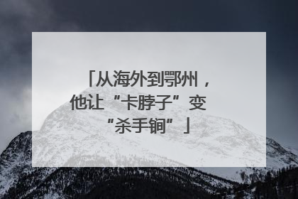 从海外到鄂州，他让“卡脖子”变“杀手锏”