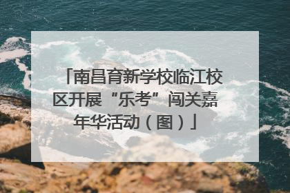 南昌育新学校临江校区开展“乐考”闯关嘉年华活动（图）