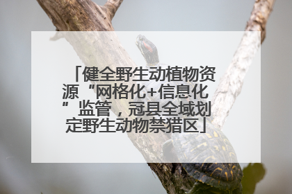 健全野生动植物资源“网格化+信息化”监管，冠县全域划定野生动物禁猎区