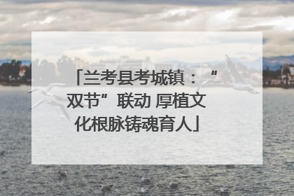兰考县考城镇：“双节”联动 厚植文化根脉铸魂育人