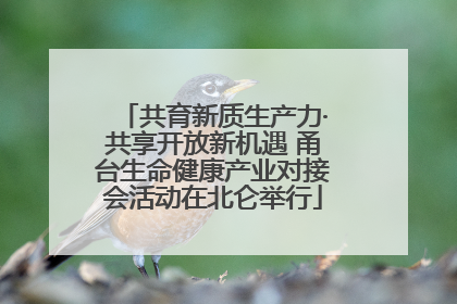 共育新质生产力·共享开放新机遇 甬台生命健康产业对接会活动在北仑举行