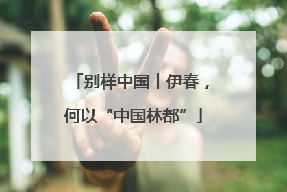 别样中国丨伊春，何以“中国林都”