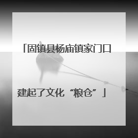 固镇县杨庙镇家门口建起了文化“粮仓”