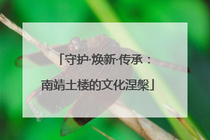 守护·焕新·传承：南靖土楼的文化涅槃