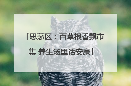 思茅区：百草根香飘市集 养生汤里话安康