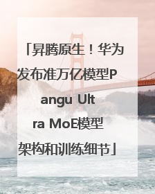 昇腾原生！华为发布准万亿模型Pangu Ultra MoE模型架构和训练细节