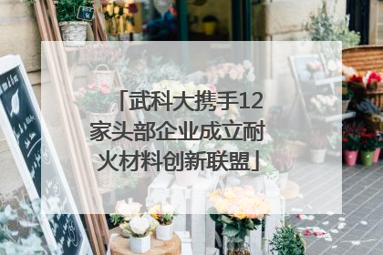 武科大携手12家头部企业成立耐火材料创新联盟