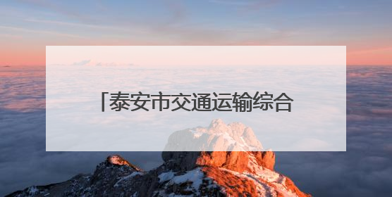 泰安市交通运输综合执法支队开展“安全生产月”系列活动