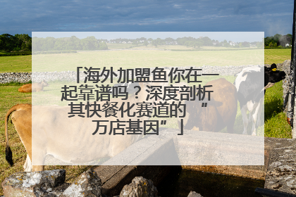海外加盟鱼你在一起靠谱吗？深度剖析其快餐化赛道的 “万店基因”