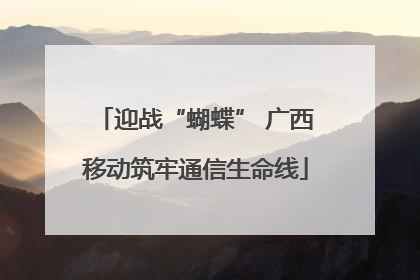 迎战“蝴蝶” 广西移动筑牢通信生命线