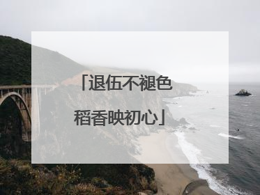 退伍不褪色 稻香映初心