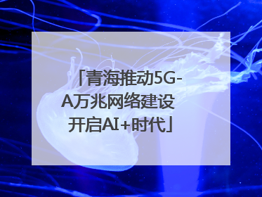 青海推动5G-A万兆网络建设 开启AI+时代