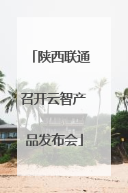陕西联通召开云智产品发布会