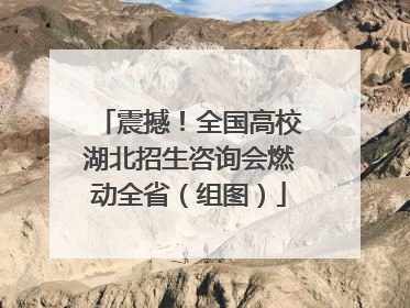 震撼！全国高校湖北招生咨询会燃动全省（组图）