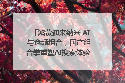 鸿蒙迎来纳米 AI 与仓颉组合，国产组合拳重塑AI搜索体验｜新经济观察