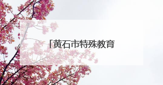 黄石市特殊教育教联体举办教师教学能力大赛